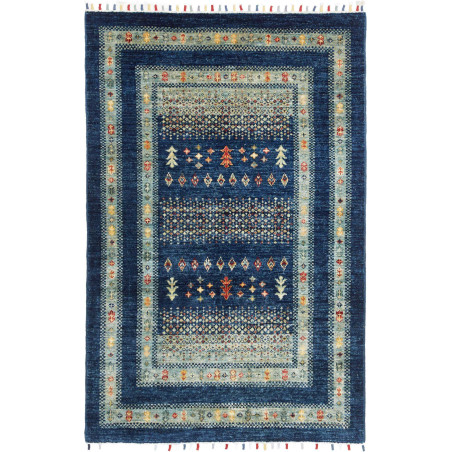Hand Made Rug Siva Pakistan 100x151 Navy Blue L