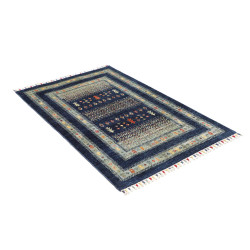Hand Made Rug Siva Pakistan 100x151 Navy Blue L
