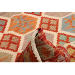 Kilim 201x297 Cm Kilim, Afghanistan, Lana Cardata A Mano