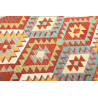 Kilim 203x300 Cm Kilim Afghano, Lana Cardata A Mano ordito