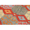 Kilim 133x178 Cm Kilim, Afghanistan, Lana Cardata A Mano