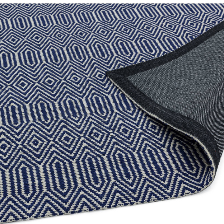 Rug Sloan geometric blue beige 100x150 cm