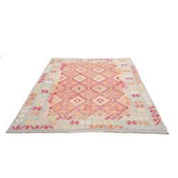 Kilim 177x246 Cm Kilim, Afghanistan, Hand-carded Wool,