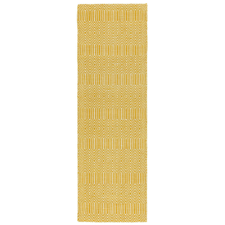 Rug Sloan geometric yellow white 160x230 cm