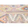 Tappeto Kilim Afghanistan 200x295 Grigio Lilla