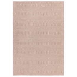 Rug Sloan geometric pink white 120x170 cm