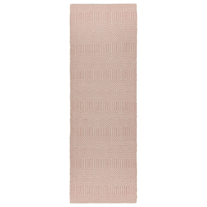 Rug Sloan geometric pink white 160x230 cm