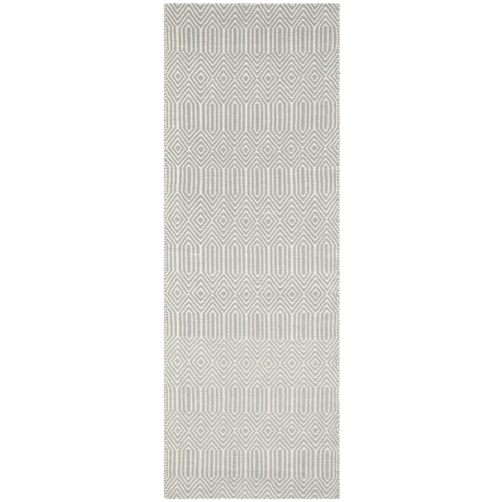 Rug Sloan geometric light grey dark grey white 1