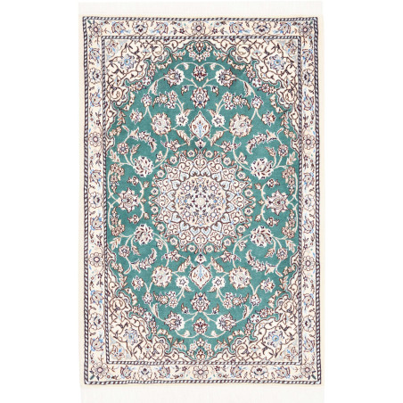 Tappeto Originale Nain 9la Persia 79x121 Verde