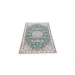 Tappeto Originale Nain 9la Persia 79x121 Verde