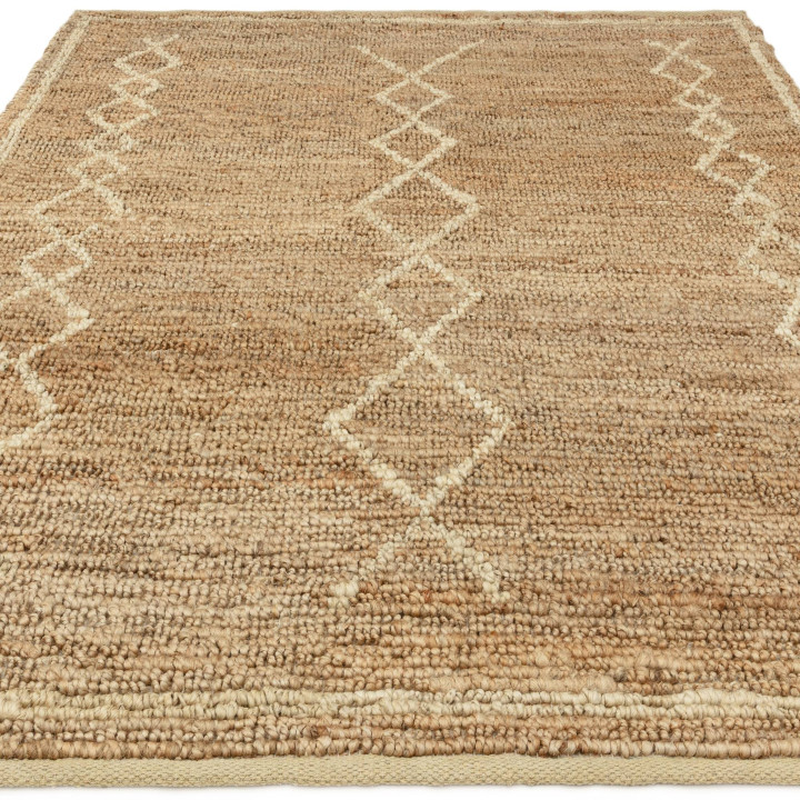 Rug Souk geometric beige light beige light brown