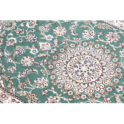 Tappeto Originale Nain 9la Persia 79x121 Verde