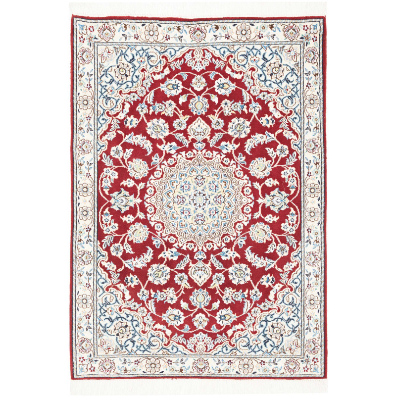Tappeto Originale Nain 9la Persia 82x118 Rosso