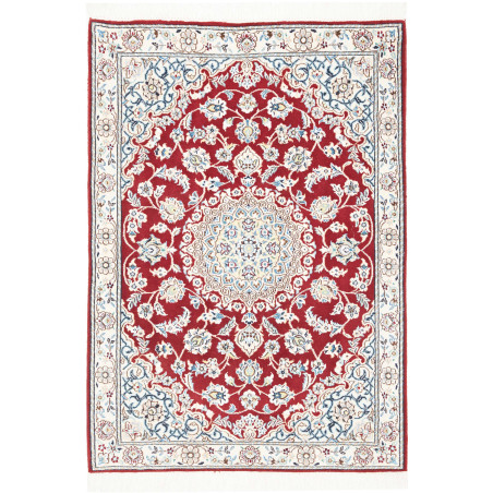 Tappeto Originale Nain 9la Persia 82x118 Rosso