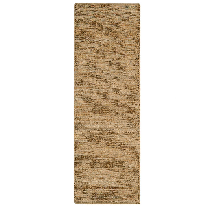 Tappeto Soumak tinta unita beige e corda corsia