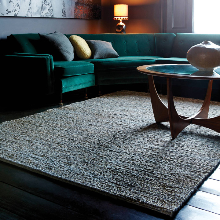Rug Soumak plain silver grey beige runner 66x200