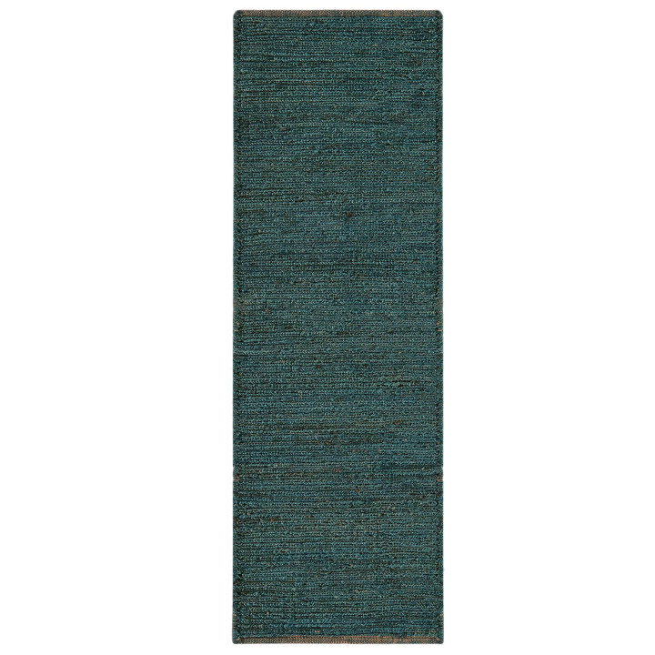 Tappeto Soumak tinta unita verde scuro e verde p