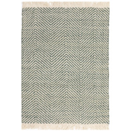 Rug Vigo geometric olive green beige 160x230 cm