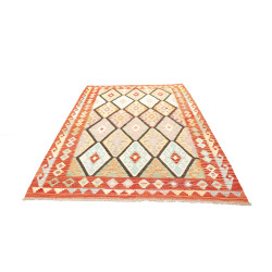 Kilim 176x243 Cm Kilim Afghanistan Lana Cardata A Mano