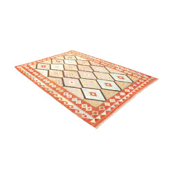 Kilim 176x243 Cm Kilim Afghanistan Lana Cardata A Mano