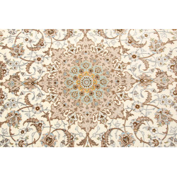 Tappeto Originale Isfahan Persia 155x240 Crema