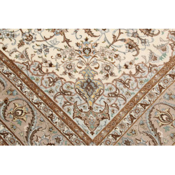 Tappeto Originale Isfahan Persia 155x240 Crema