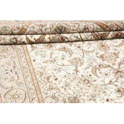 Tappeto Originale Isfahan Persia 155x240 Crema