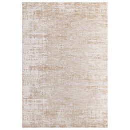 Tappeto Anders astratto beige e bianco naturale