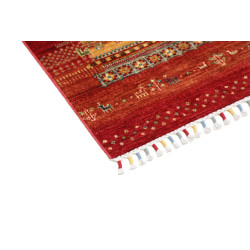 Tappeto Originale Siva Pakistan 81x121 Rosso Be