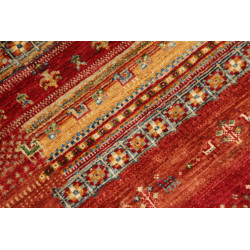 Tappeto Originale Siva Pakistan 81x121 Rosso Be