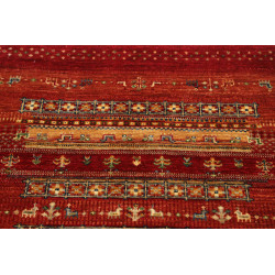 Tappeto Originale Siva Pakistan 81x121 Rosso Be