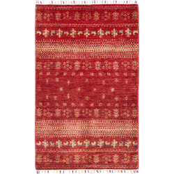 Tappeto Originale Siva Pakistan 83x128 Rosso Be