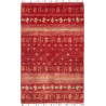 Tappeto Originale Siva Pakistan 83x128 Rosso Be