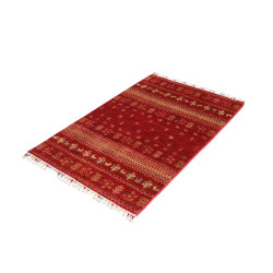 Tappeto Originale Siva Pakistan 83x128 Rosso Be