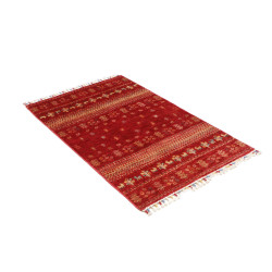Tappeto Originale Siva Pakistan 83x128 Rosso Be