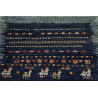 Tappeto Originale Siva Pakistan 78x121 Blu Navy