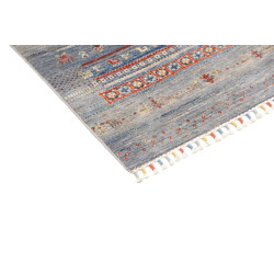 Tappeto Originale Siva Pakistan 78x125 Blu Grig