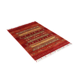 Tappeto Originale Siva Pakistan 83x115 Rosso Ma