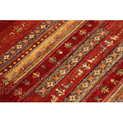 Tappeto Originale Siva Pakistan 83x115 Rosso Ma