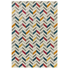 Rug Colt geometric beige grey blue yellow red 16