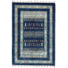 Tappeto Originale Siva Pakistan 82x118 Blu Prof