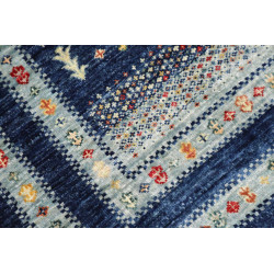 Tappeto Originale Siva Pakistan 82x118 Blu Prof
