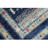 Tappeto Originale Siva Pakistan 82x118 Blu Prof