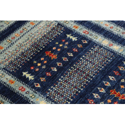 Tappeto Originale Siva Pakistan 82x118 Blu Prof