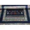 Tappeto Originale Siva Pakistan 82x118 Blu Prof