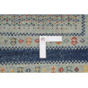 Tappeto Originale Siva Pakistan 82x118 Blu Prof