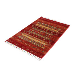 Tappeto Originale Siva Pakistan 81x120 Rosso Ma