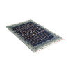 Tappeto Originale Siva Pakistan 78x119 Blu Prof