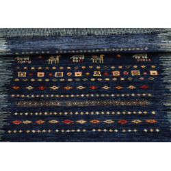 Tappeto Originale Siva Pakistan 78x119 Blu Prof
