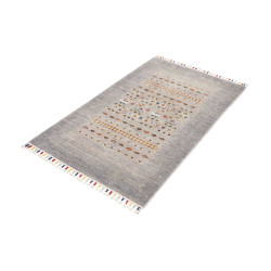 Tappeto Originale Siva Pakistan 78x127 Grigio A